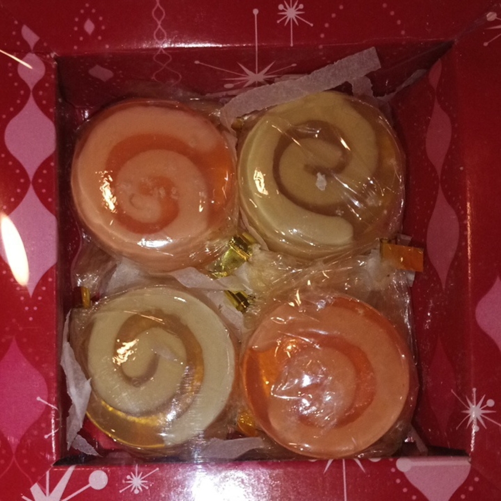 Set of Swirl Patterned Soaps
